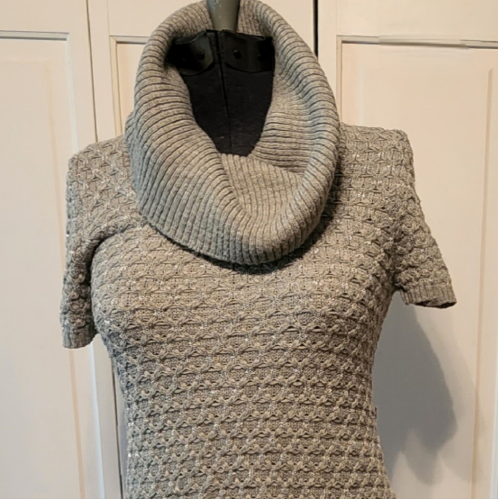 Short sleeve sweater